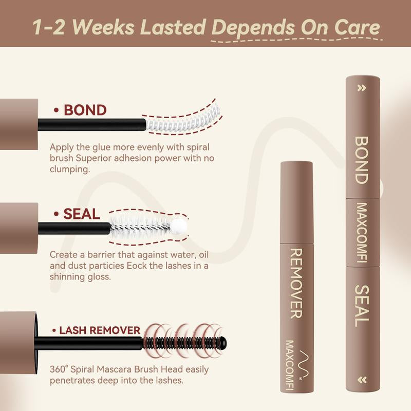 Spider Lashes Breeze | DD Curl Kylie&Kim Lashes Maxcomfi Vibe but Better Long-Lasting Waterproof & Super Soft&Thin Band | Venus Velure Waterproof Long-Lasting Natural Daily Beginner-Friendly DIY Lashes for Flawless Voluminous Look Trendy Must-Have