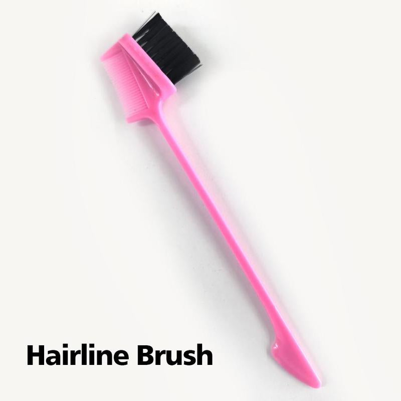 1 Piece Hairline Brush for Human Hair Wigs Bling Hair Fashion