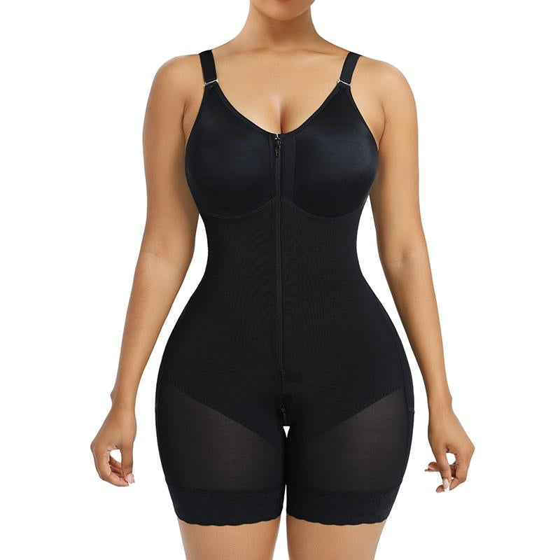 Transform Your Silhouette with YIANNA Women's Colombian Fajas - Tummy Control & Butt Lifter Shapewear with Zipper and Detachable Straps